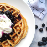 Belgian waffle blueberry cream cheese recipe 2